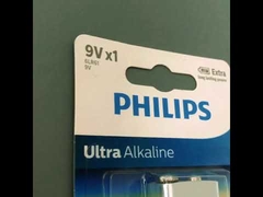 Baterie alkaliczne PHILIPS 9 V do codziennego użytku do urządzeń energochłonnych