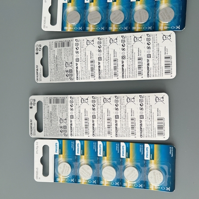 Manufacturing High Capacity Primary lithium cell cr1220 3v Minicells Philips Button Cell Battery